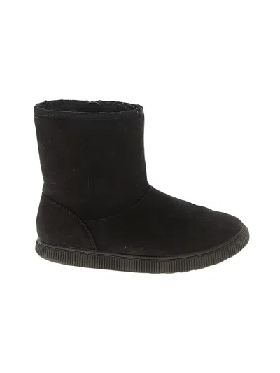 Pre-owned Cat & Jack Kids' Boots In Black