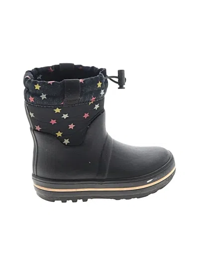 Pre-owned Cat & Jack Kids' Boots In Black