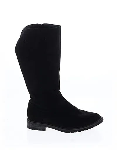 Pre-owned Cat & Jack Kids' Boots In Black