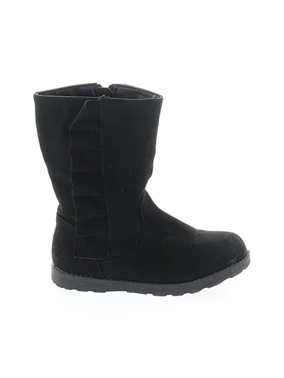 Pre-owned Cat & Jack Kids' Boots In Black
