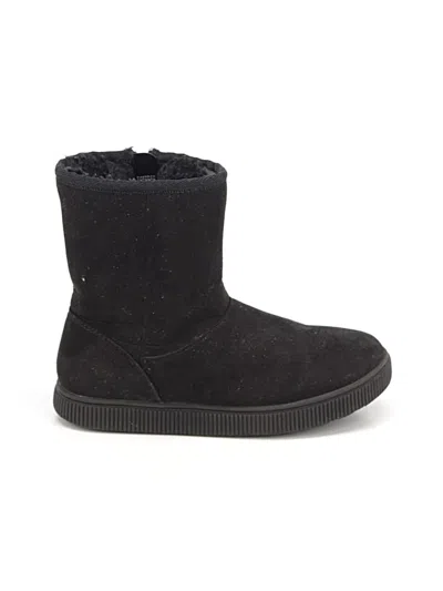 Pre-owned Cat & Jack Kids' Boots In Black