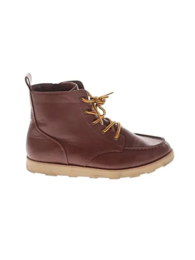 Pre-owned Cat & Jack Kids' Boots In Brown