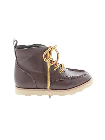 Pre-owned Cat & Jack Kids' Boots In Brown