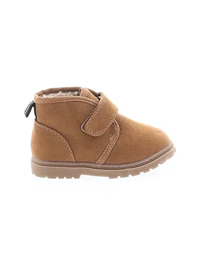 Pre-owned Cat & Jack Kids' Boots In Brown