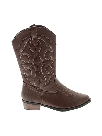 Pre-owned Cat & Jack Kids' Boots In Brown