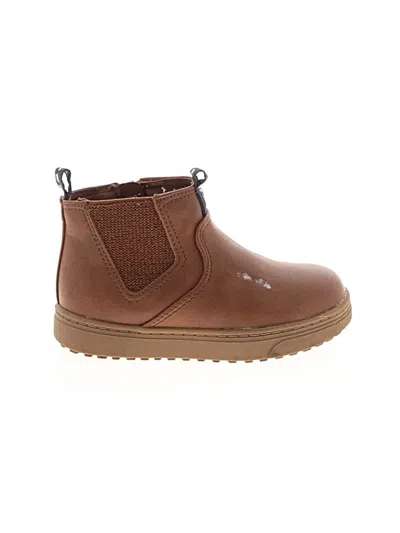 Pre-owned Cat & Jack Kids' Boots In Brown