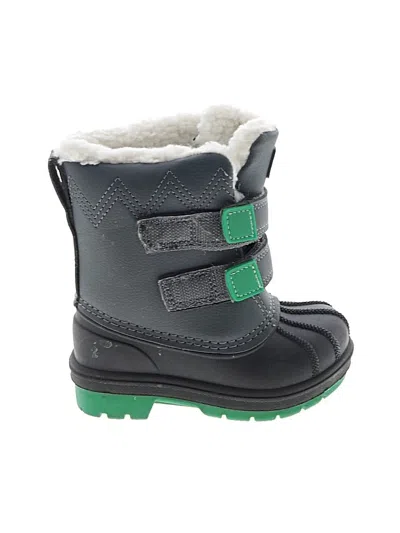 Pre-owned Cat & Jack Kids' Boots In Gray