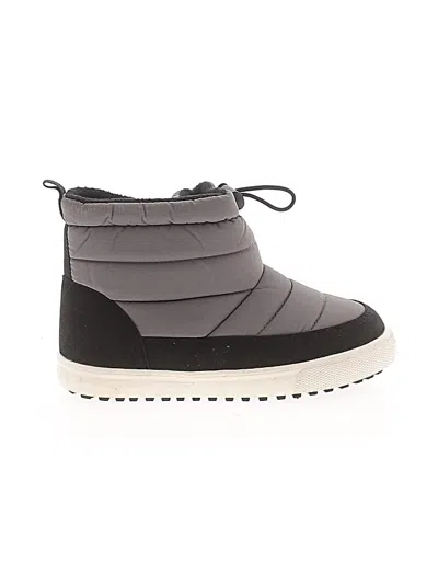 Pre-owned Cat & Jack Kids' Boots In Gray