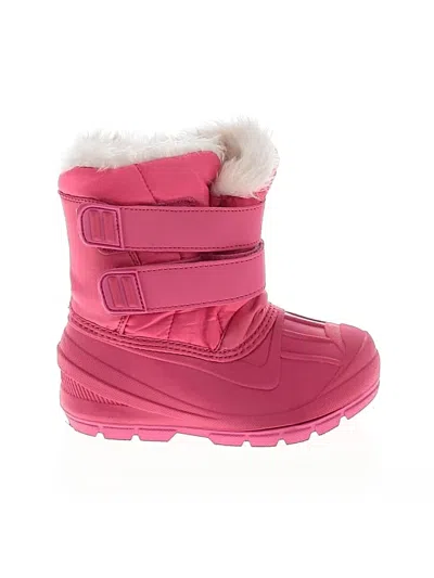 Pre-owned Cat & Jack Kids' Boots In Pink