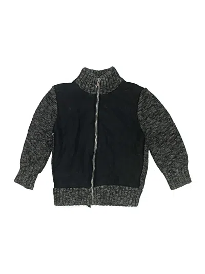Pre-owned Cat & Jack Kids' Cardigan Sweater In Black