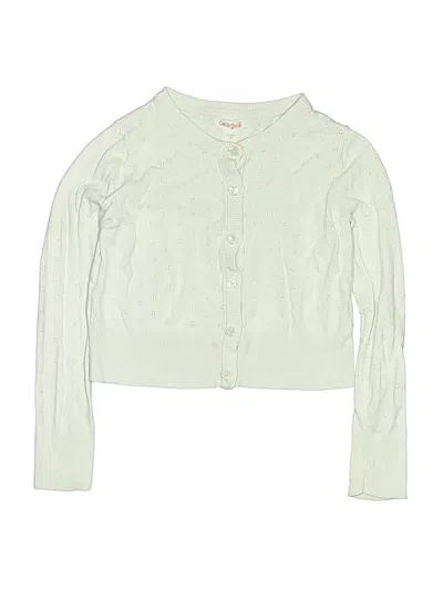 Pre-owned Cat & Jack Kids' Cardigan Sweater In Green