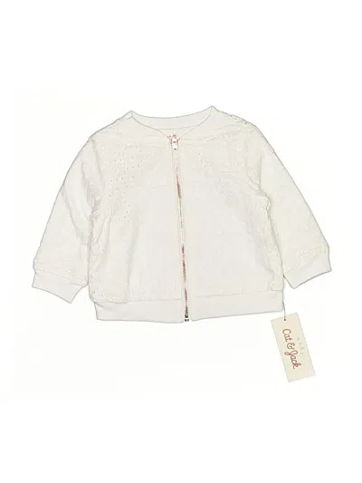 Cat & Jack Babies' Cardigan Sweater In White