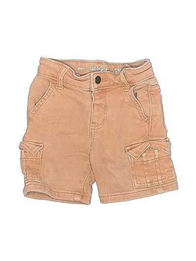 Pre-owned Cat & Jack Kids' Cargo Shorts In Brown