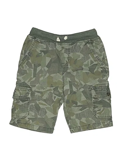 Pre-owned Cat & Jack Kids' Cargo Shorts In Green