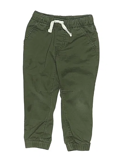 Pre-owned Cat & Jack Kids' Casual Pants In Green