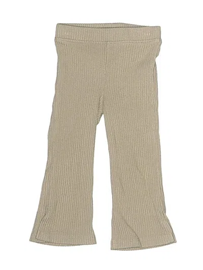 Pre-owned Cat & Jack Kids' Casual Pants In Tan