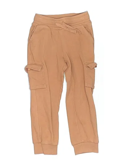 Pre-owned Cat & Jack Kids' Casual Pants In Tan