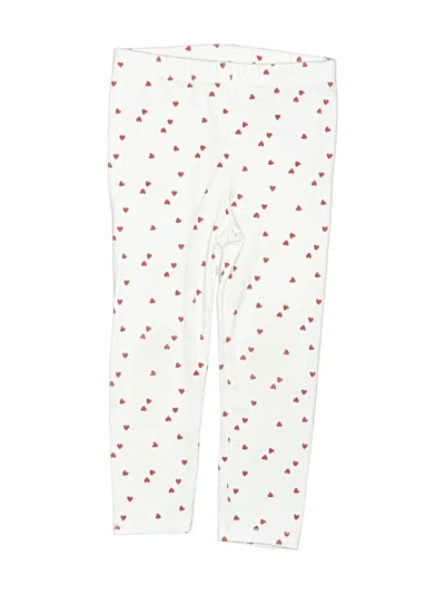 Pre-owned Cat & Jack Kids' Casual Pants In White