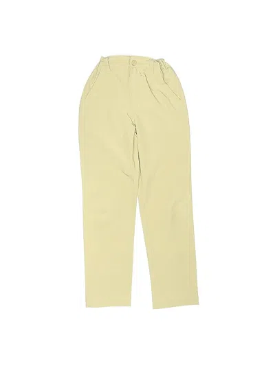 Pre-owned Cat & Jack Kids' Casual Pants In Yellow
