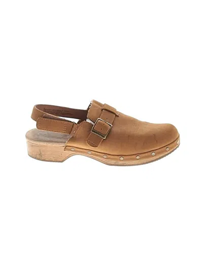Pre-owned Cat & Jack Kids' Clogs In Tan