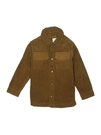Pre-owned Cat & Jack Kids' Coat In Brown