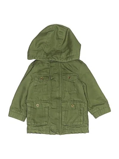 Pre-owned Cat & Jack Babies' Coat In Green