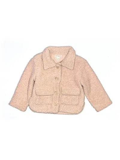 Pre-owned Cat & Jack Kids' Coat In Tan