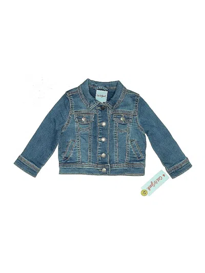 Pre-owned Cat & Jack Kids' Denim Jacket In Blue