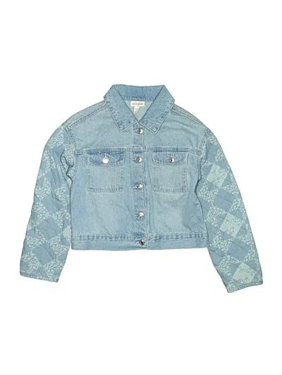 Pre-owned Cat & Jack Kids' Denim Jacket In Blue