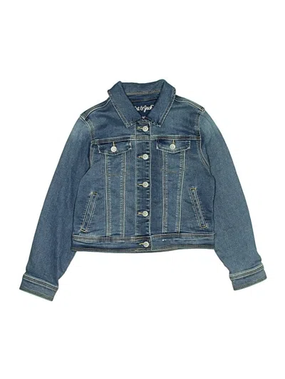 Pre-owned Cat & Jack Kids' Denim Jacket In Blue