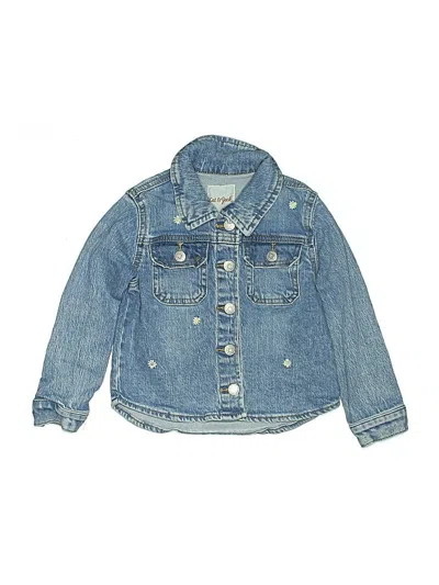 Pre-owned Cat & Jack Kids' Denim Jacket In Blue