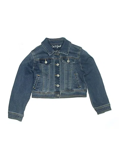 Pre-owned Cat & Jack Kids' Denim Jacket In Blue