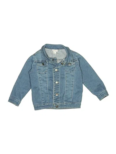 Pre-owned Cat & Jack Kids' Denim Jacket In Blue