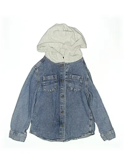 Pre-owned Cat & Jack Kids' Denim Jacket In Blue
