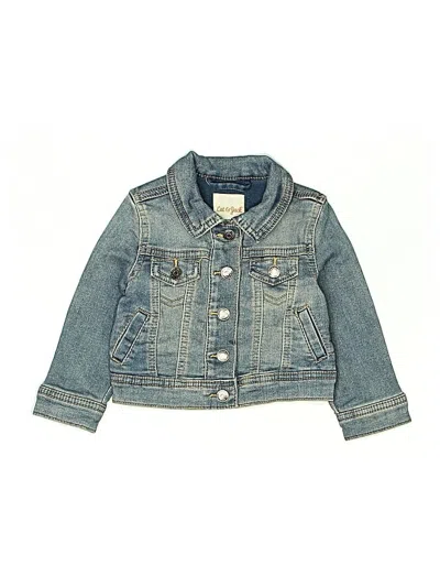 Pre-owned Cat & Jack Babies' Denim Jacket In Blue