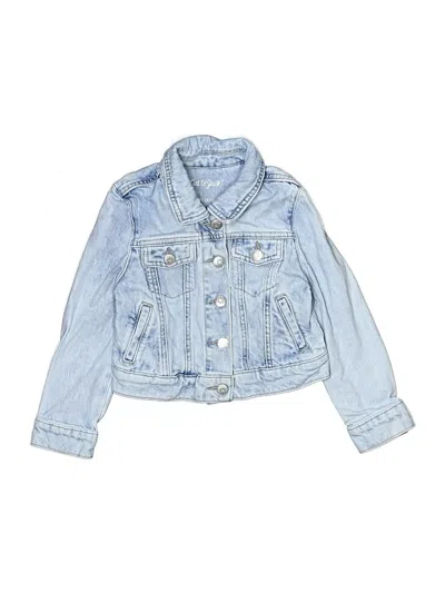 Pre-owned Cat & Jack Kids' Denim Jacket In Blue