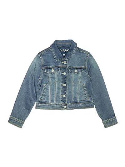 Pre-owned Cat & Jack Kids' Denim Jacket In Blue