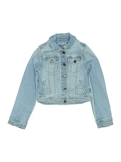 Pre-owned Cat & Jack Kids' Denim Jacket In Blue