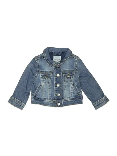 Pre-owned Cat & Jack Babies' Denim Jacket In Blue