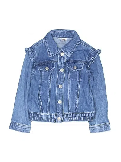 Pre-owned Cat & Jack Kids' Denim Jacket In Blue