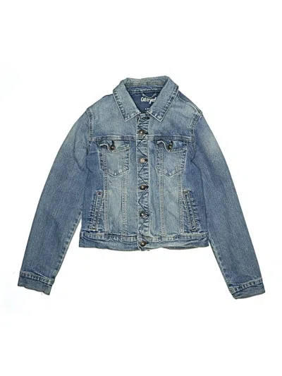 Pre-owned Cat & Jack Kids' Denim Jacket In Blue
