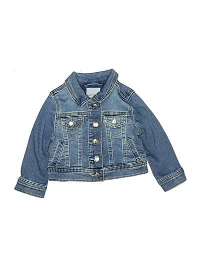 Pre-owned Cat & Jack Babies' Denim Jacket In Blue