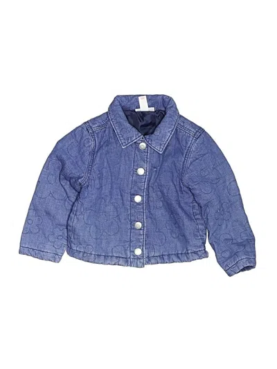 Pre-owned Cat & Jack Kids' Denim Jacket In Blue