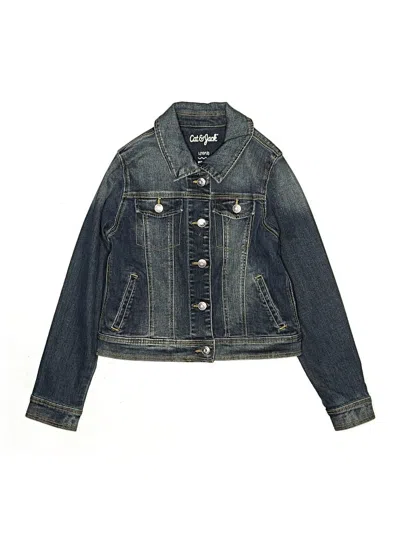 Pre-owned Cat & Jack Kids' Denim Jacket In Blue