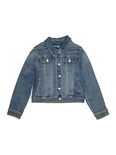 Pre-owned Cat & Jack Kids' Denim Jacket In Blue