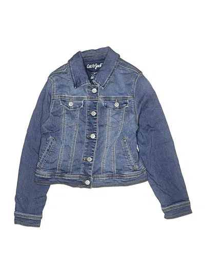 Pre-owned Cat & Jack Kids' Denim Jacket In Blue