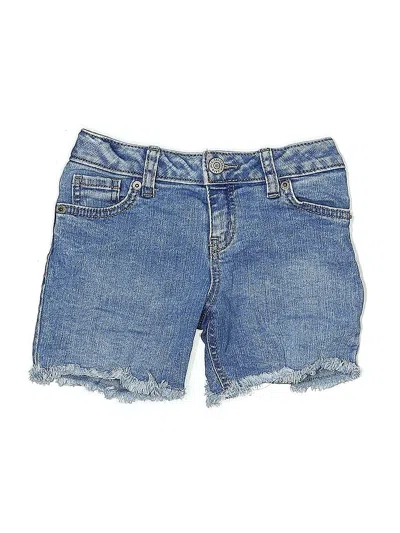 Pre-owned Cat & Jack Kids' Denim Shorts In Blue