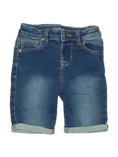 Pre-owned Cat & Jack Kids' Denim Shorts In Blue