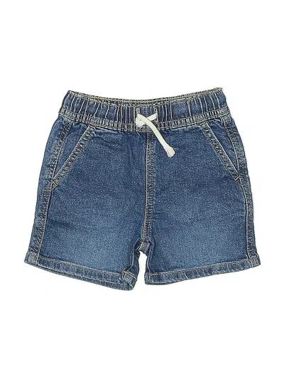 Pre-owned Cat & Jack Kids' Denim Shorts In Blue