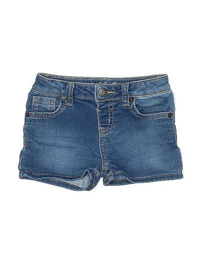 Pre-owned Cat & Jack Kids' Denim Shorts In Blue